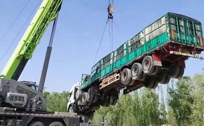 连南道路脱困救援案例
